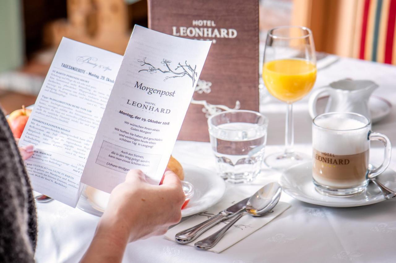 Hotel Leonhard Leogang Eksteriør bilde